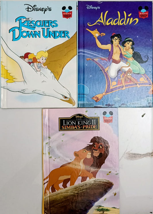 Disney Wonderful world of Reading -Combo of 3 books