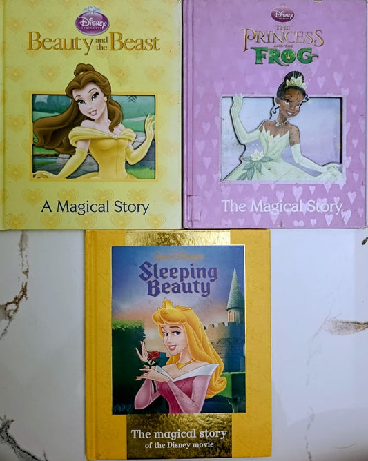 Disney Princess- The Magical Story- Combo of 3 books