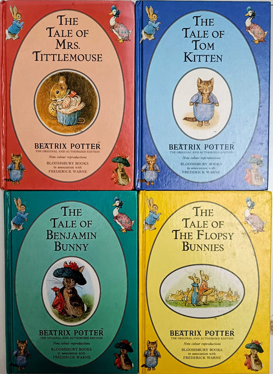 Beatrix Potter-Combo of 4 book