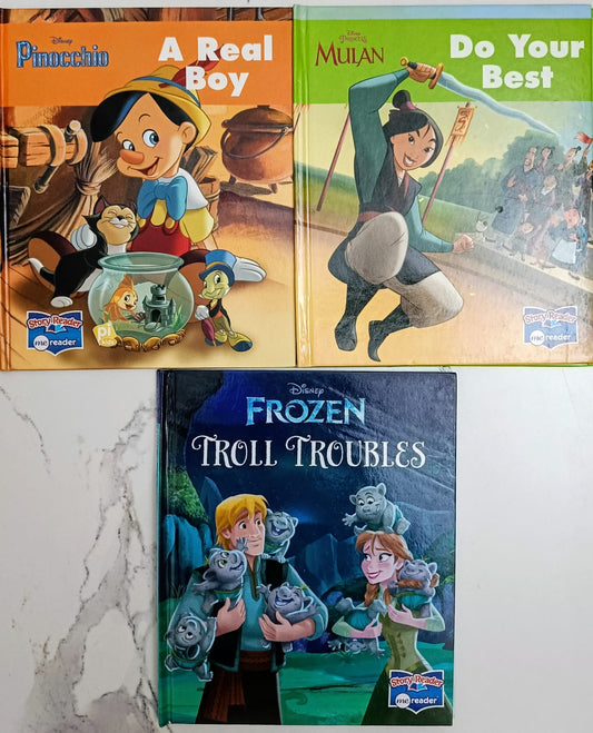 Disney StoryReader-Combo of 3 Books