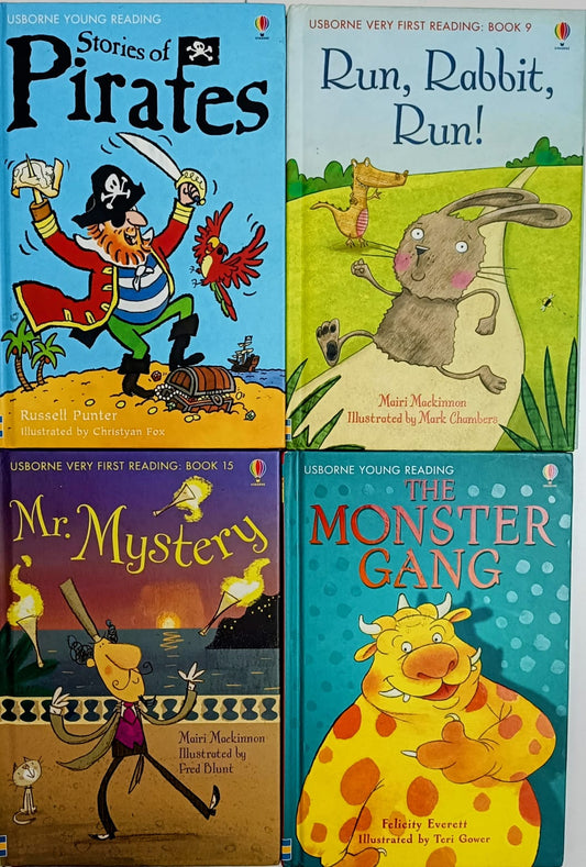 Usborne young Reading -Combo of 4 books