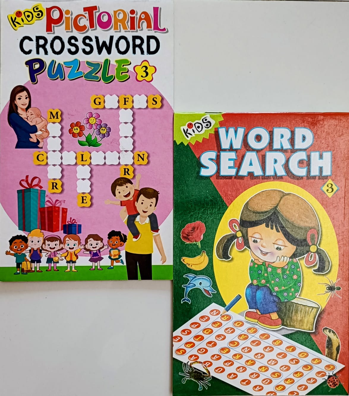 kids word search- Combo of 2 books