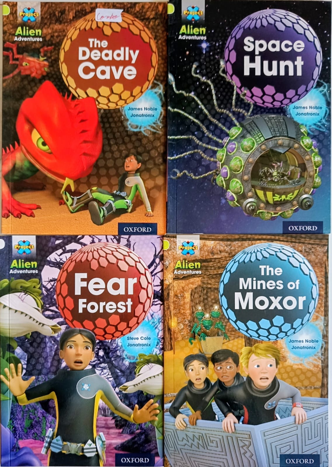 Project X Alien Adventure- Combo of 4 books