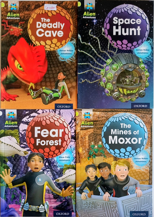 Project X Alien Adventure- Combo of 4 books