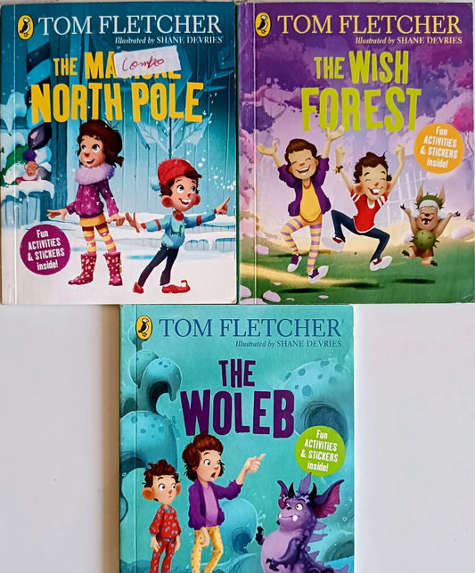 Tom Fletcher- combo of 3 books