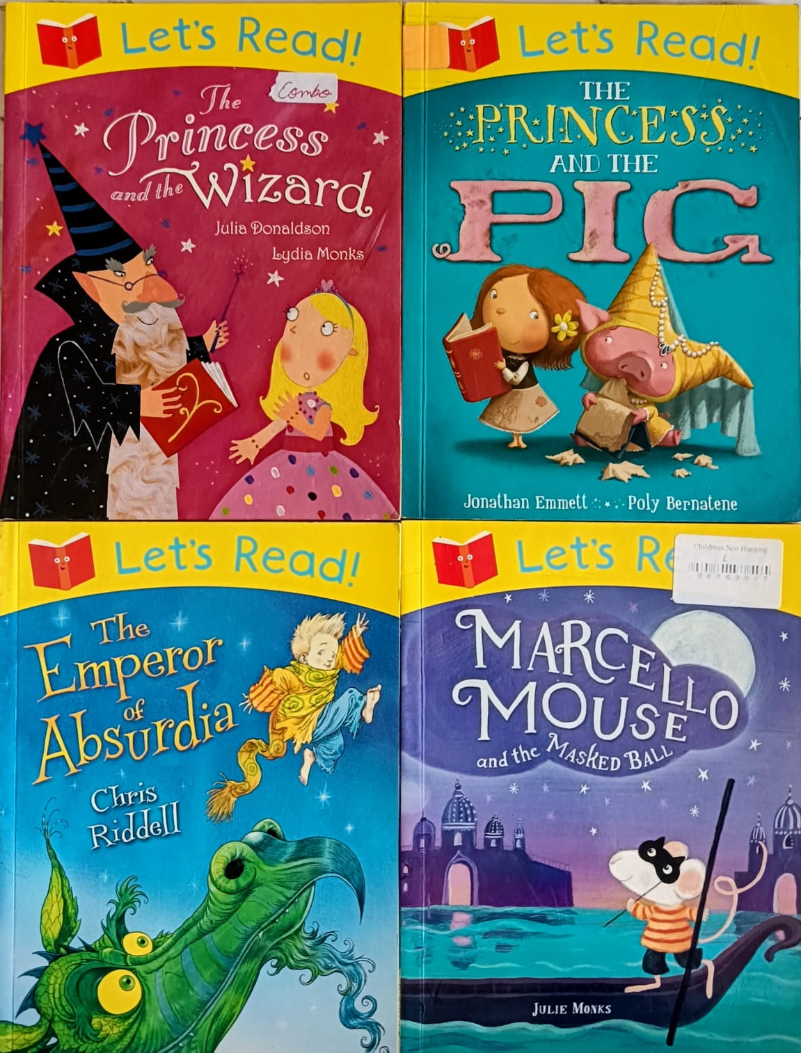 Let's Read! Combo of 4 Books