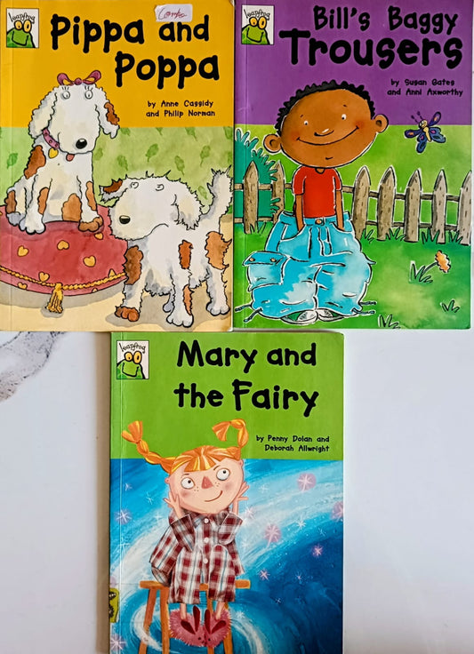 Leapfrog- combo of 3 books