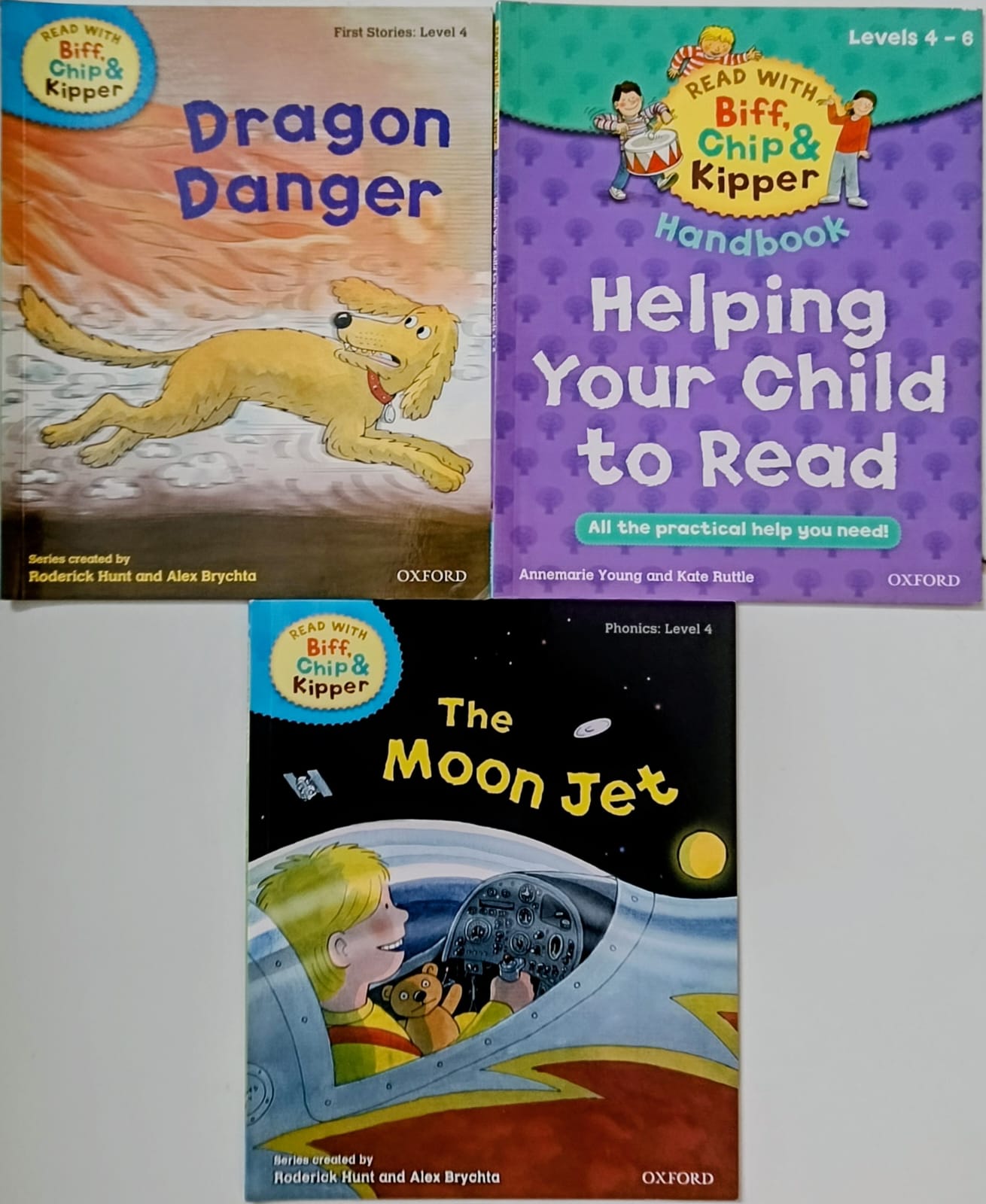 Read with Biff chip and Kipper- Phonics level 6 - Combo of 3 books