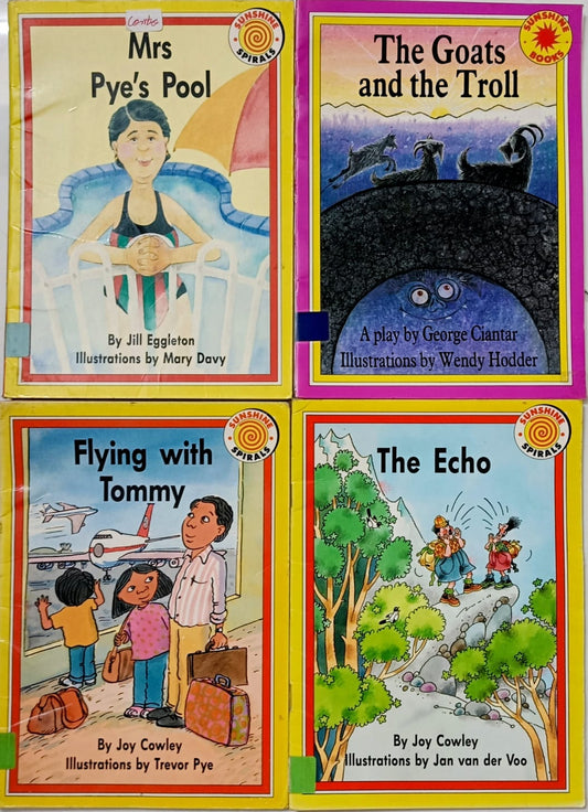 Sunshine spirals- combo of 4 books