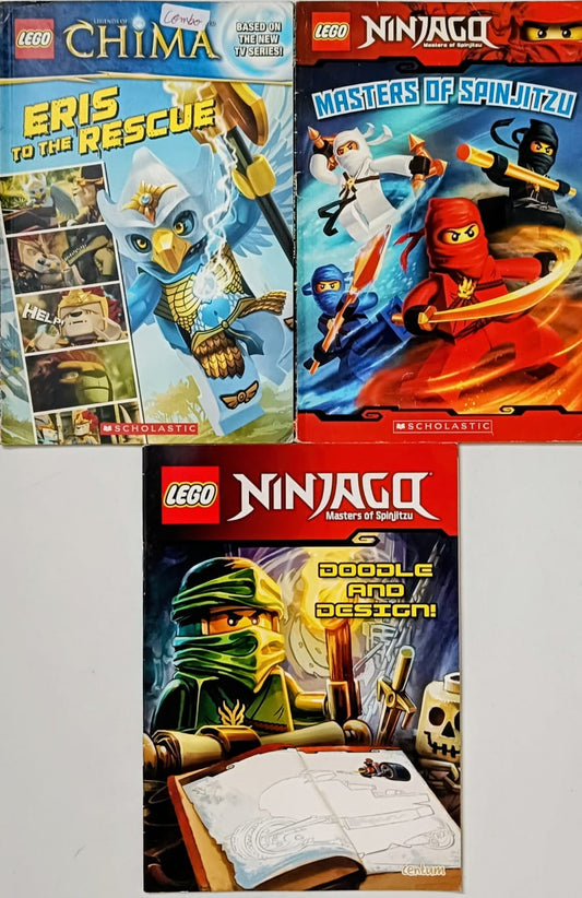 LEGO- Combo of 3 books
