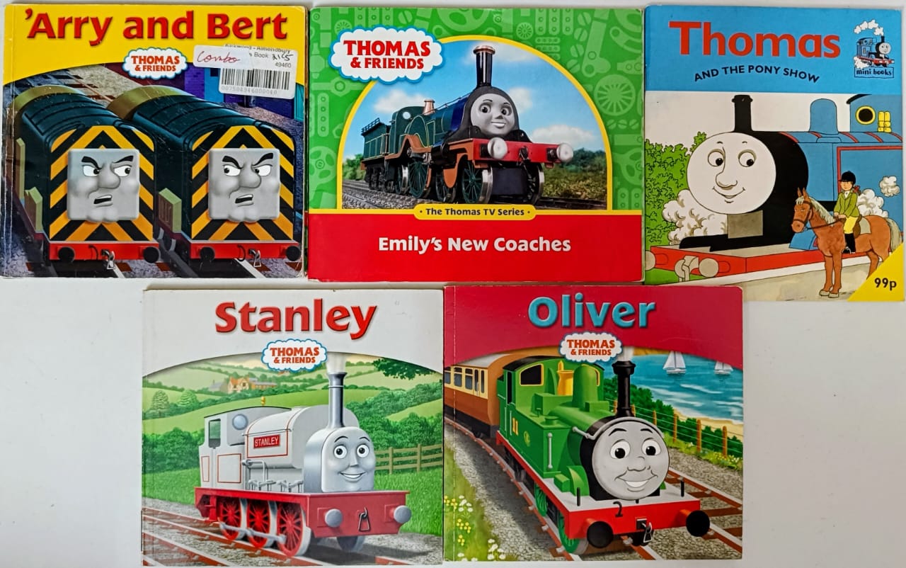 Thomas and Friends- combo of 5 books