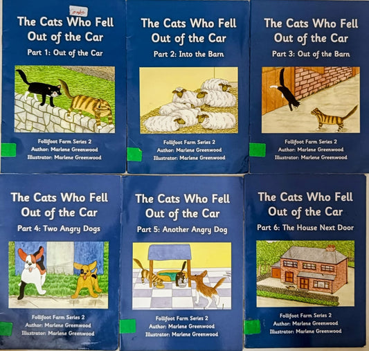 The Cats Who Fell Out of the Car- Follifoot farm series 2- Combo of 6 books