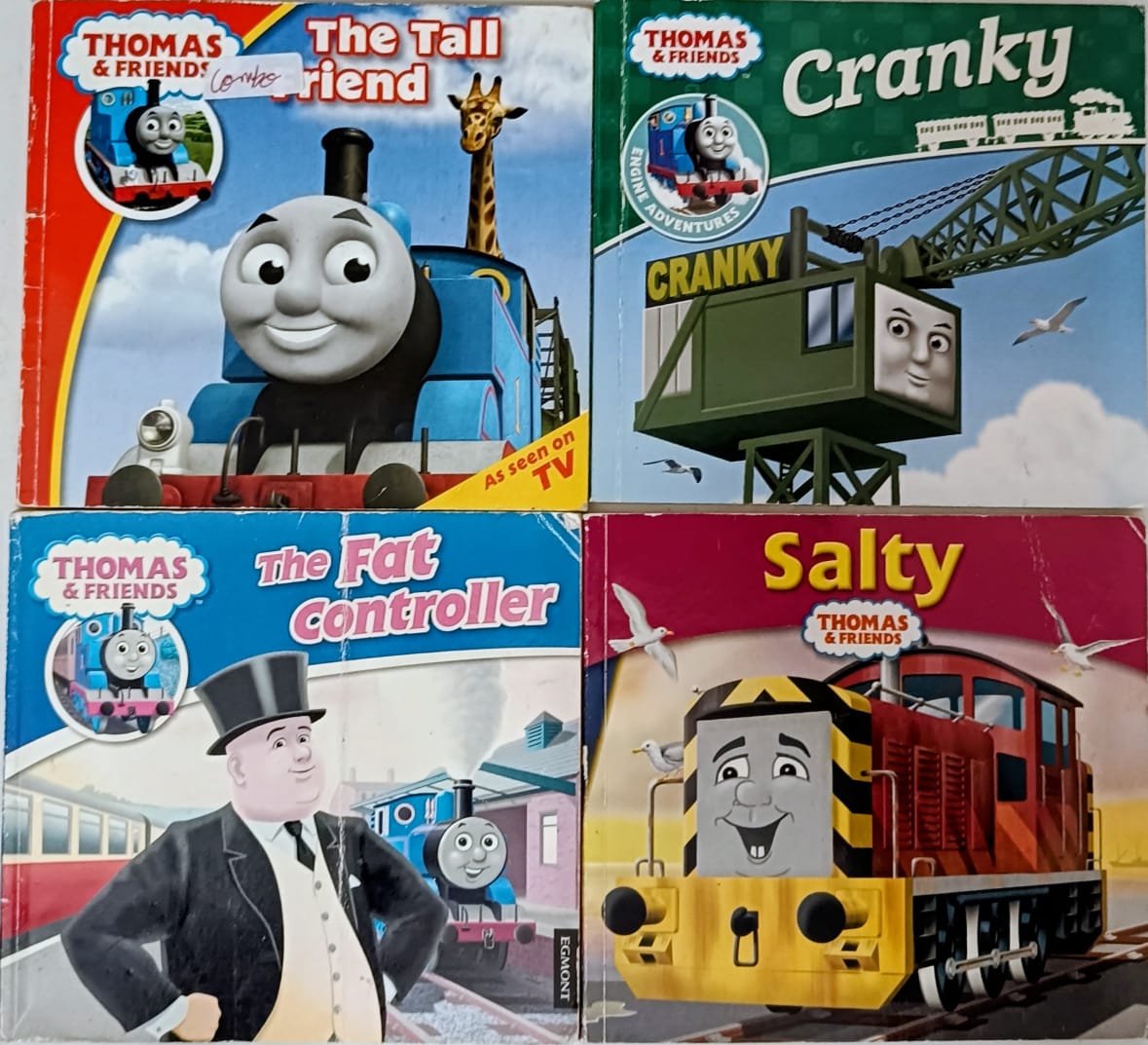 Thomas and Friends- Combo of 4 books