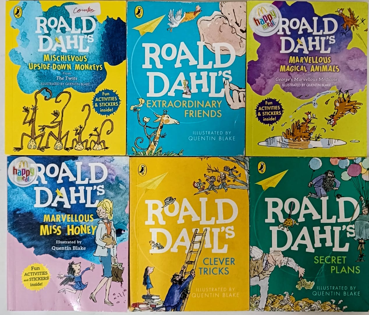 Roald Dahl's - combo of 6 books