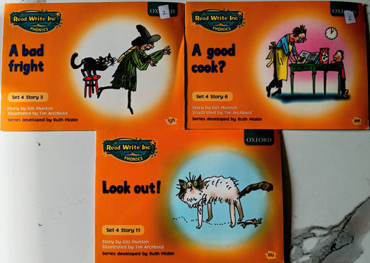 Read Write Inc. Phonics-Combo of 3 books