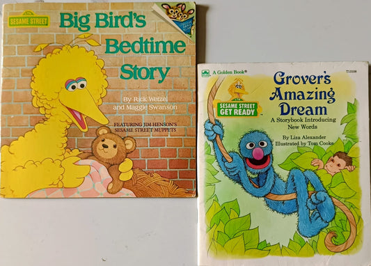 Sesame Street-Combo of 2 books