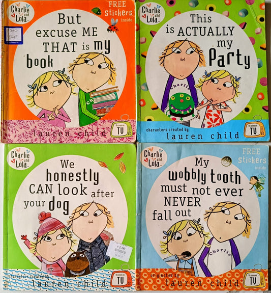 Charlie and Lola-Combo of 4 books