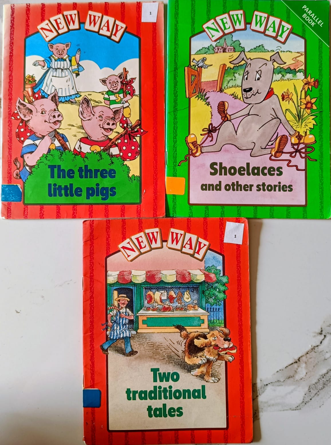 New Way- Combo of 3 books