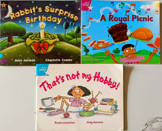 Rigby Star-Combo of 3 books