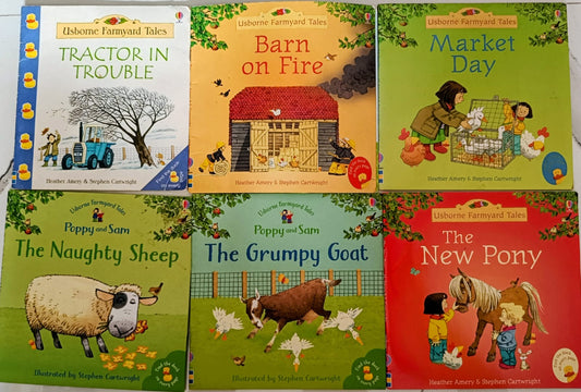 Usborne Farmyard Tales-Combo of 6 books