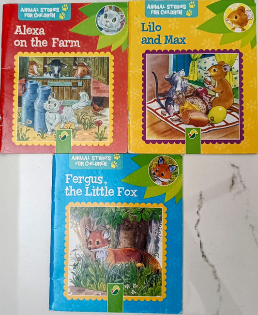 Animal Stories-Combo of 3 Books