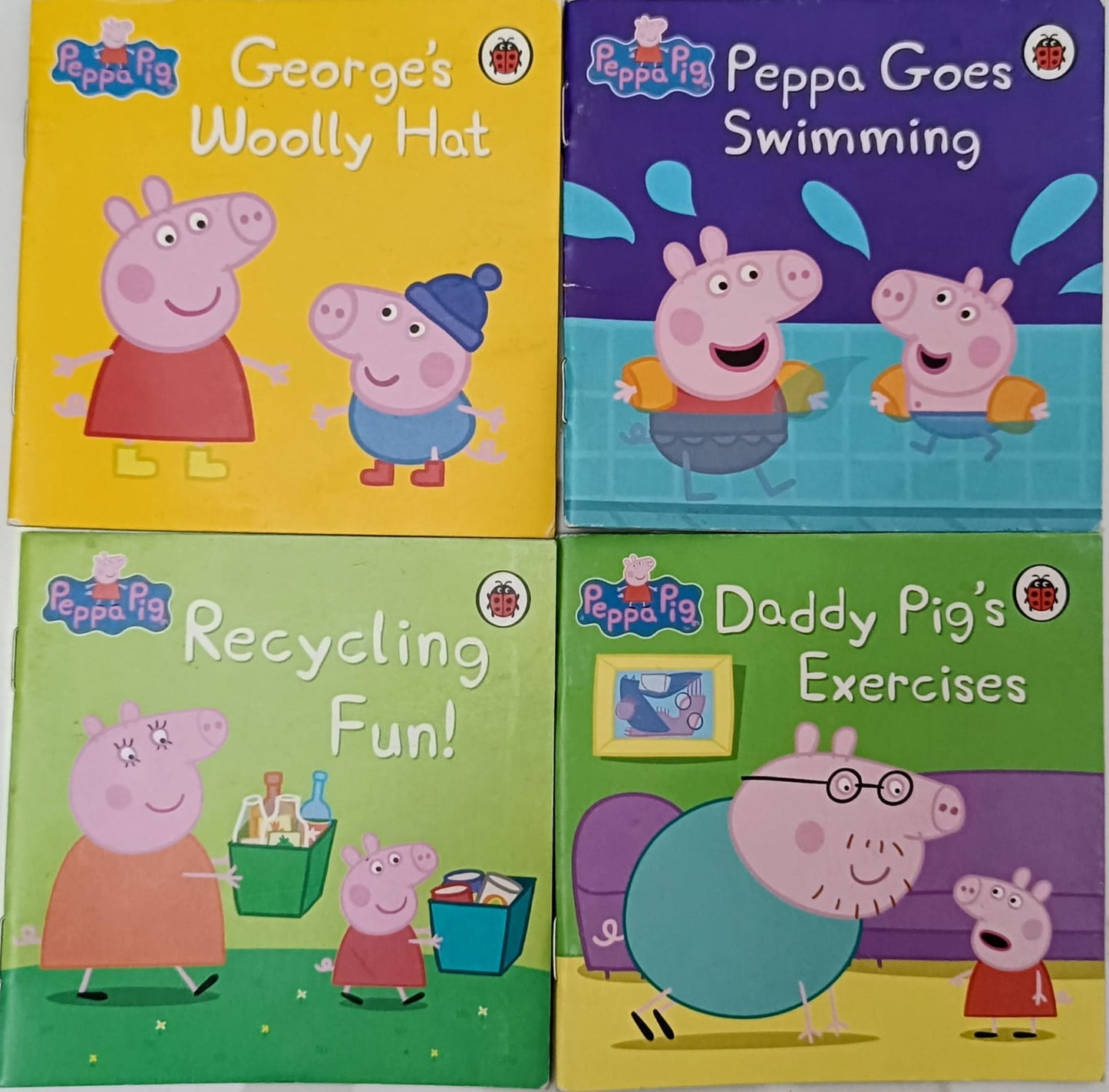 Peppa Pig-Combo of 4 books