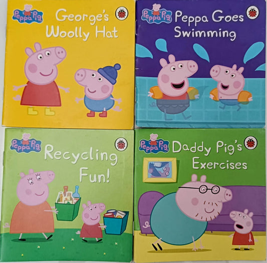 Peppa Pig-Combo of 4 books