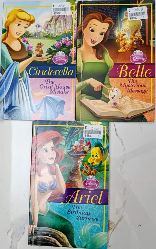 Disney Princess-Combo of 3 books