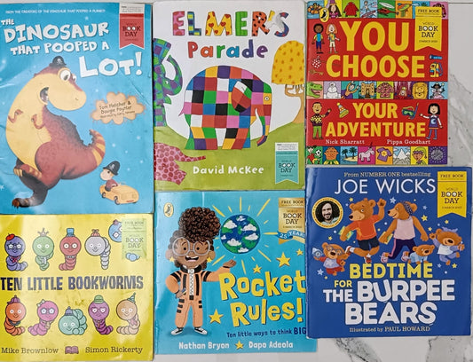 World Book Day- Combo of 6 books