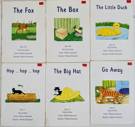 Jelly and Bean- Combo of 6 books