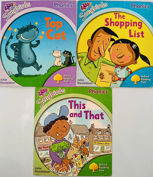 Phonics Songbird- Combo of 3 books