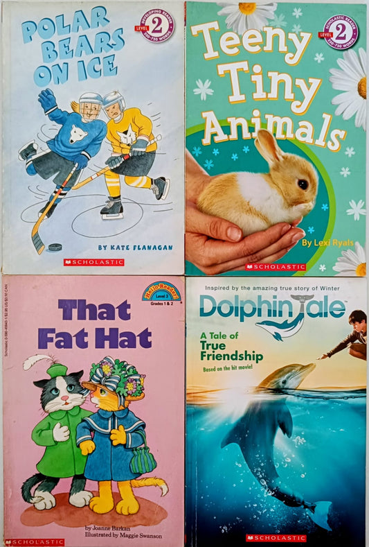 Scholastic Reader- Combo of 4 books