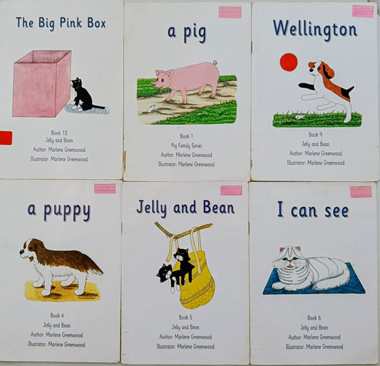 Jelly and Bean- Combo of 6 books
