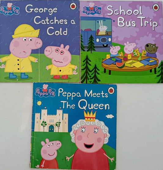 Peppa Pig- Combo of 3 books