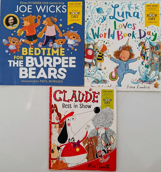 World Book Day- Combo of 3 books