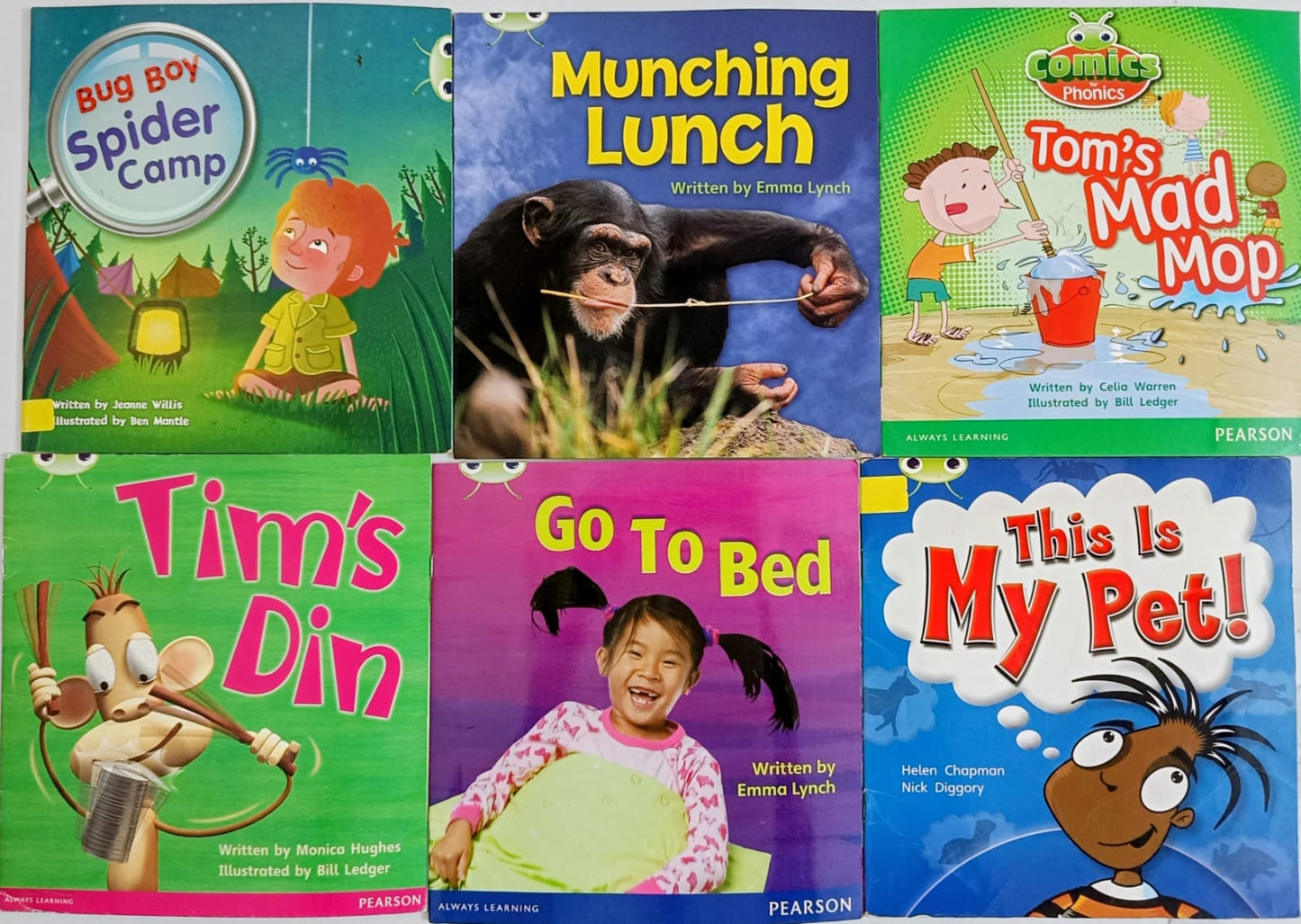 Pearson- Combo of 6 books