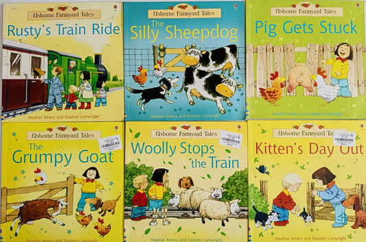 Usborne Farmyard Tales- Combo of 6 Books