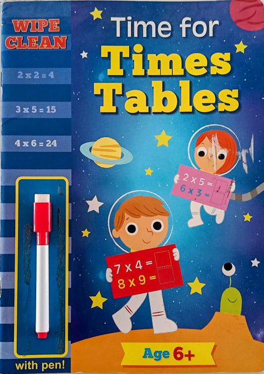 Time for times tables wipe clean