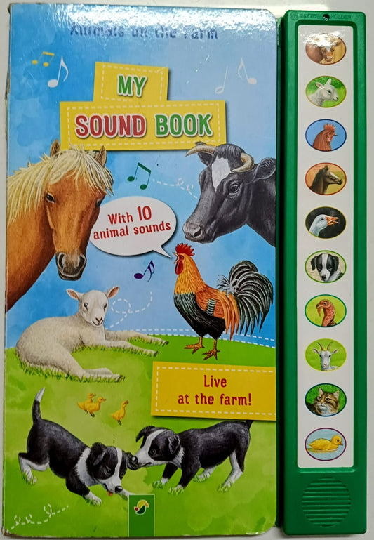 Animals on the farm - my sound book