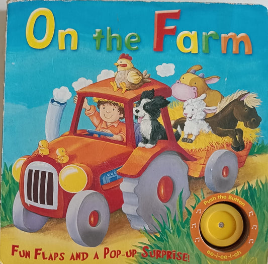 On The Farm - Flaps and pop up surprise