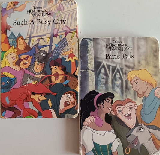 Disney's - The Hunchback of Notre Dame-Combo of 2 books