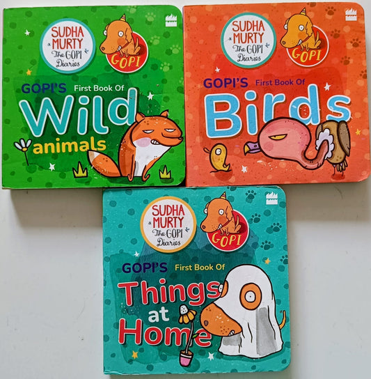 Sudha Murty the GOPI Diaries books set of 3
