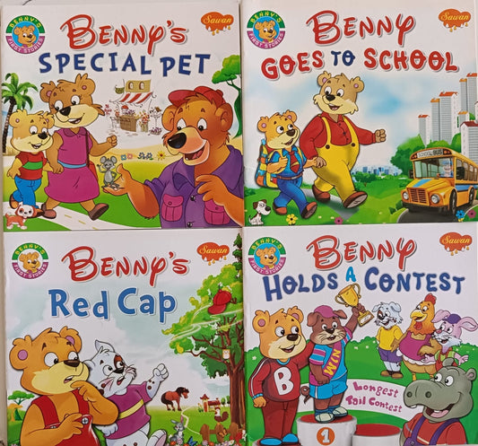 Benny - First Stories - Combo Set of 4 books