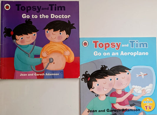 Topsy and Tim : Ladybird Combo Set of 2 Books