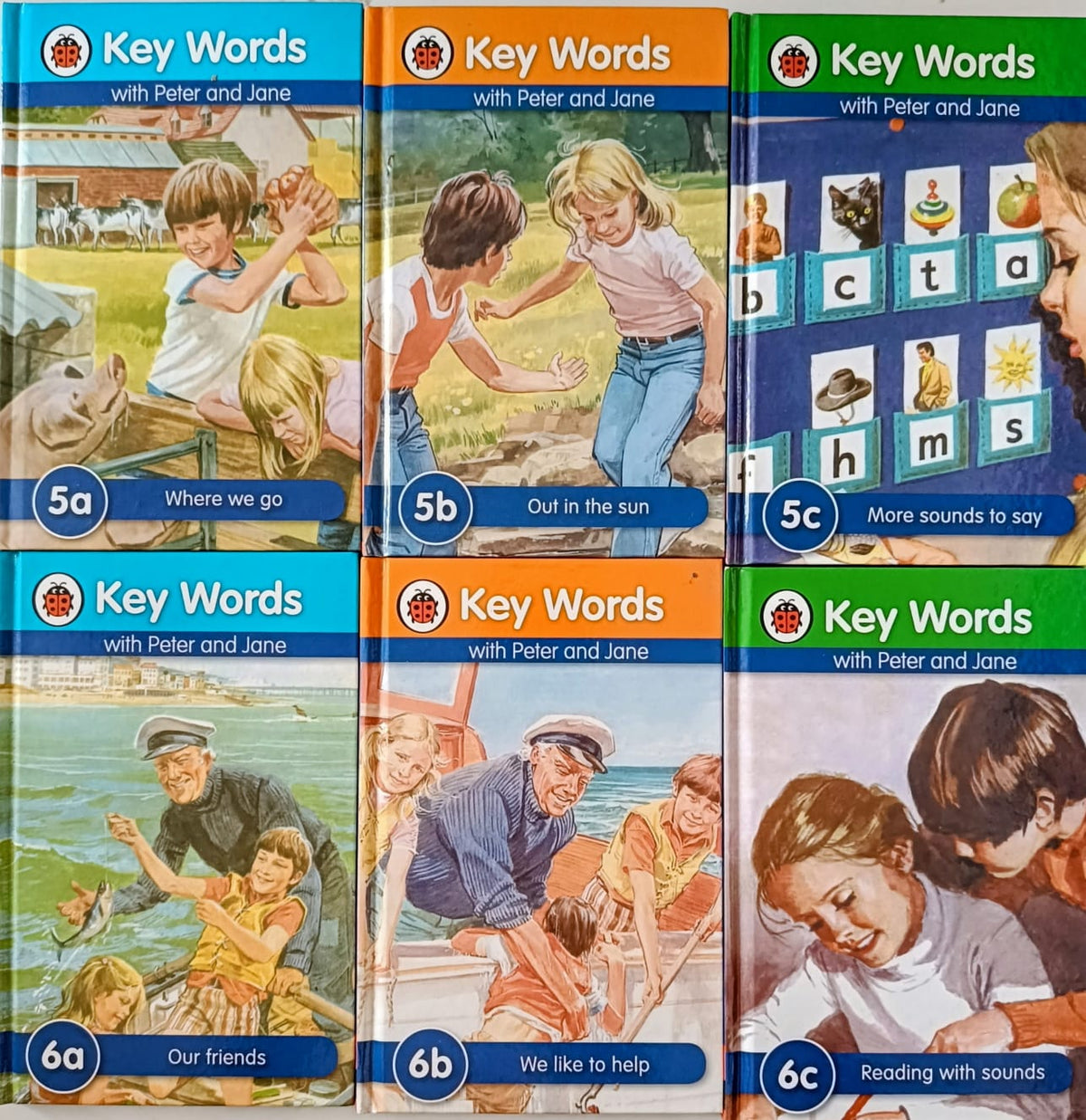 Ladybird : Key words with Peter and Jane : Combo of 6 book