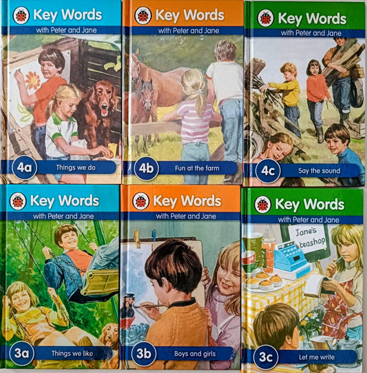 Ladybird : Key words with Peter and Jane : Combo of 6 book