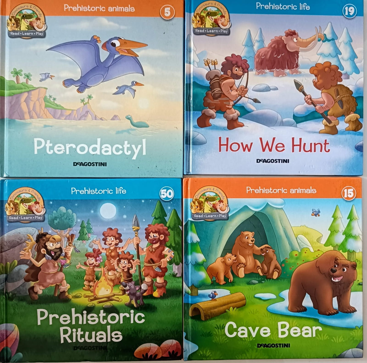 Dinosaurs & Friends : Prihistoric Story - Combo Set of 4 Books