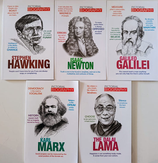 Pictorial Biography -Combo set of 5 books
