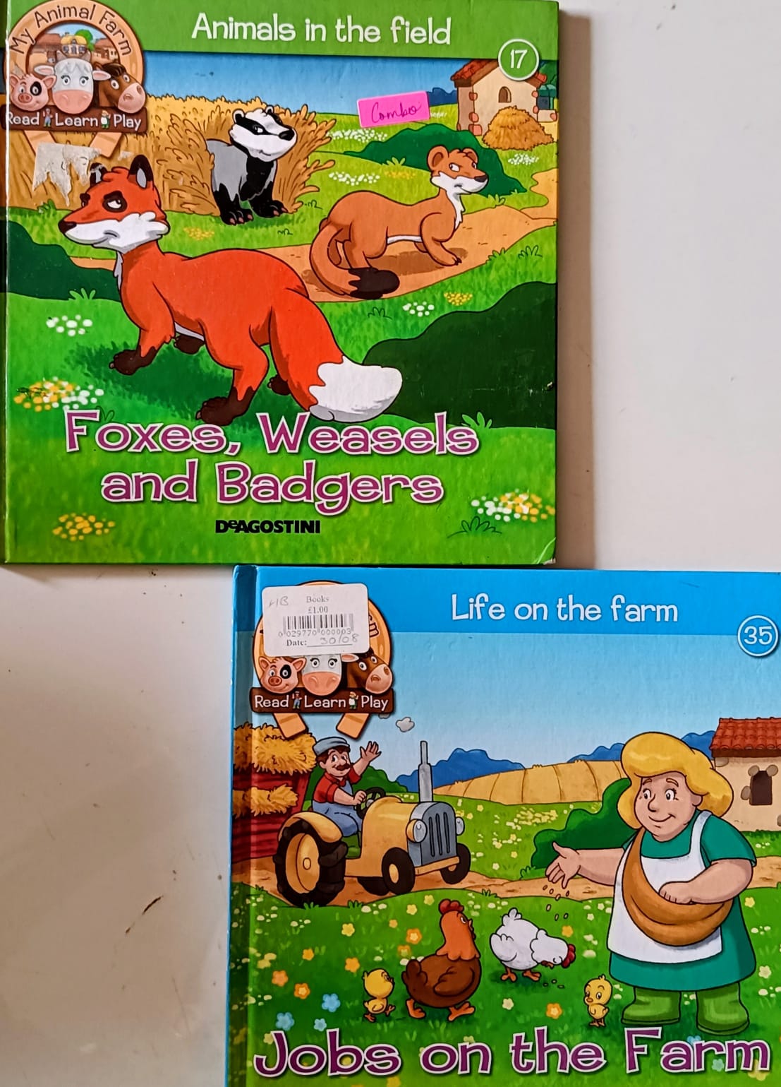 My Animals Farm- Animals in the Field  - Combo of 2 books