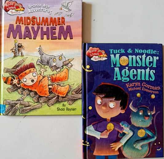 Race ahead with reading combo set of 2 books